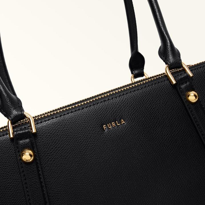 Immagine prodotto Furla giulia m boston leather shoulder bag, black