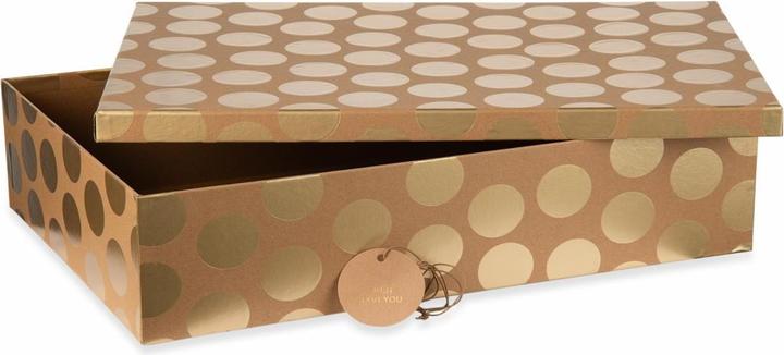 Actual product image TOP Geschenkbox Gold Dots (1x)