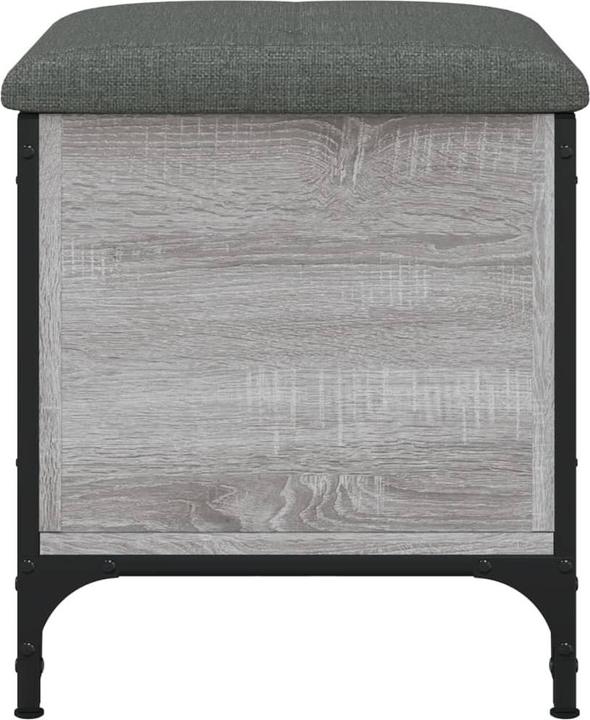 Produktbild VidaXL Sitzbank mit Stauraum Grau Sonoma 42x42x45 cm (42 cm)