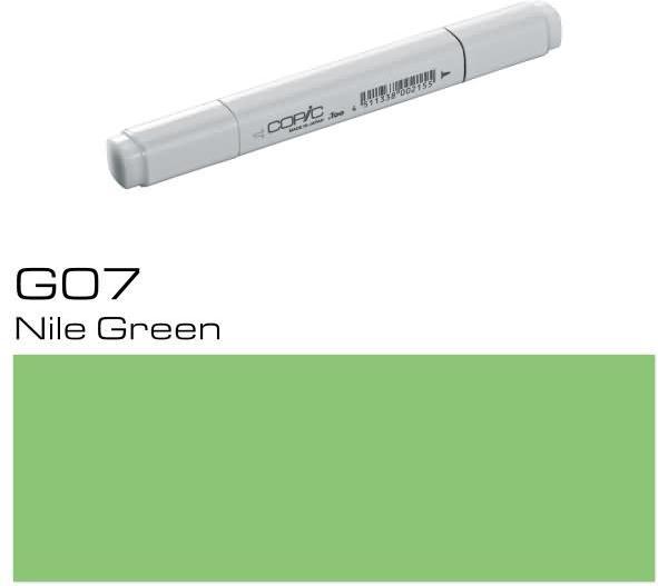 Actual product image Copic Graphic marker Classic type G - 07 (G07 - Nile Green, 1 x)