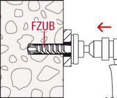 Actual product image Fischer Wedge anchor R 88583 ZYKON FZA 18x 80 M 12/25 A 4 Without surface specification (10 pcs.)