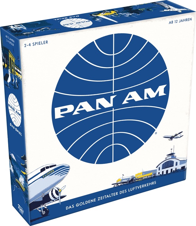Actual product image 749008 - Pan Am by Funko, board game, for 2-4 players, ages 12+ (DE edition) (German)
