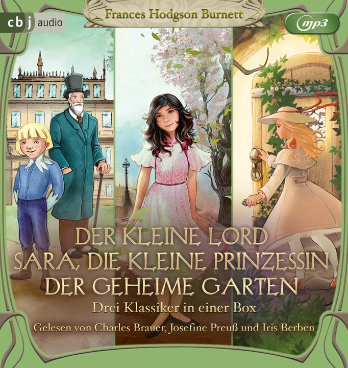 Productafbeelding De kleine heer Sara, de kleine prinses De geheime G (Josefine Preuss, Charles Brouwer, Felix Mayer, Frances Hodgson Burnett, Iris Berben, Duits)