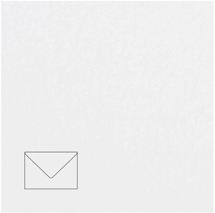 Image du produit Rico Design Paper Poetry Essentials Umschlag B6 Hochweiss, Position (B6, 50x)