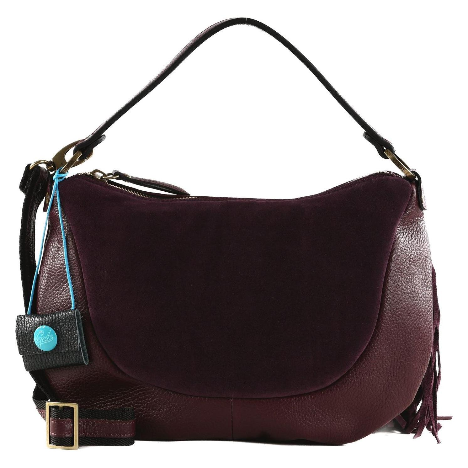 Gabs, Damen, Handtasche, Marty Tg Bowling Bag, Rot, Violett