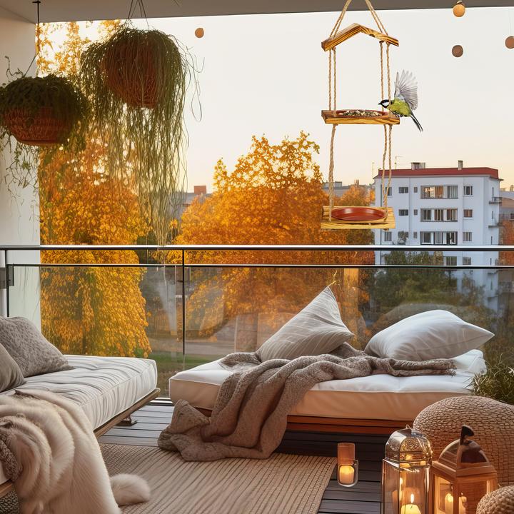 Produktbild Relaxdays Vogelfutterhaus