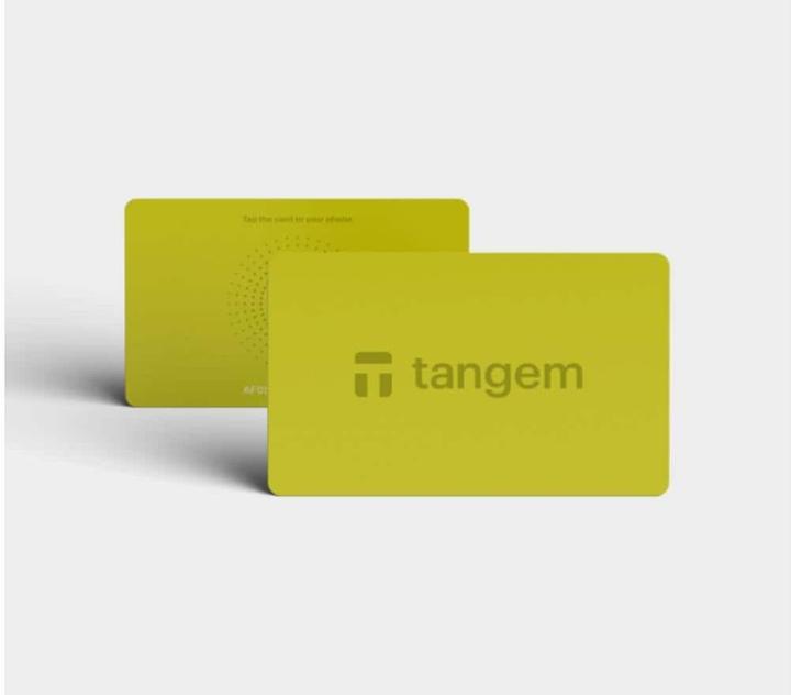 Image du produit Tangem 2.0 - Jeu de 3 cartes - Vivid (Bitcoin, Autrui)