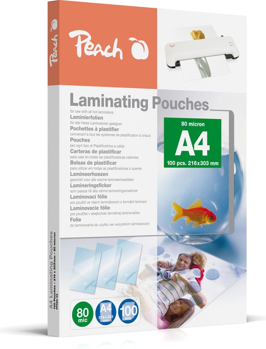 Image du produit Peach Pp580-02 (A4, 100 pièce(s), 80 µm)