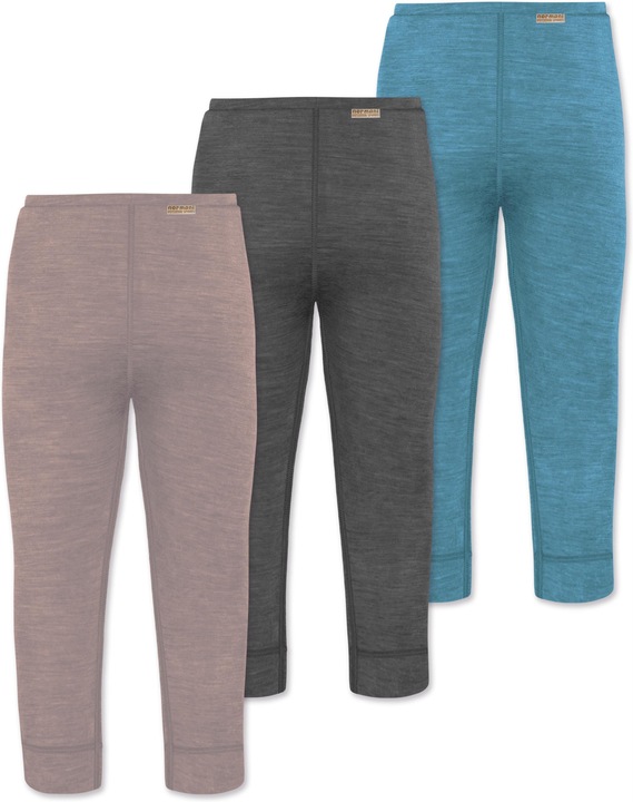 Produktbild Normani 3er Pack Baby Merino Hose Unterhose „Tihoi" - 9509 (68)