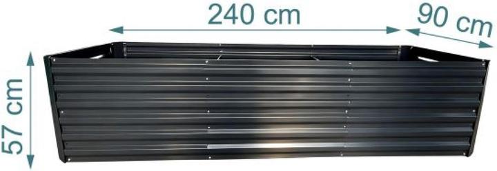 Produktbild Relaxdays Hochbeet