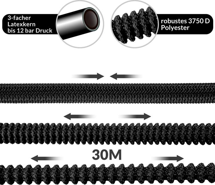 Immagine prodotto Gardebruk Tubo da giardino (30 m, 12.70 mm)
