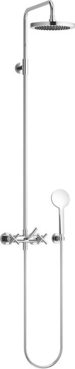 Dornbracht Tara Showerpipe, without hand shower, projection stand shower 420 mm, 26633892