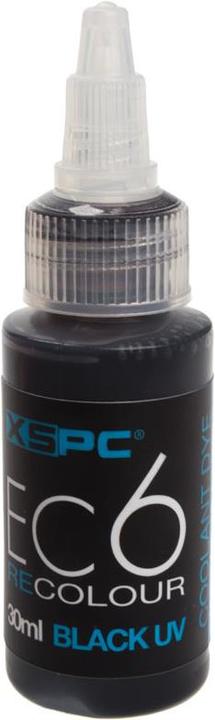 Actual product image XSPC EC6 ReColour Dye - Black UV (30 ml, Colour additive)