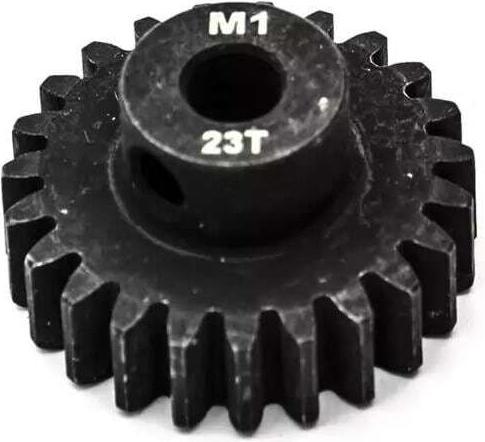 Actual product image Konect Motor pinion 23T M1 ø5 mm 5 mm shaft diameter