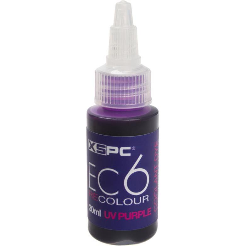 XSPC EC6 ReColour Dye - UV Violett (30 ml, Farbzusatz), Wasserkühlung Wasserzusatz, Violett