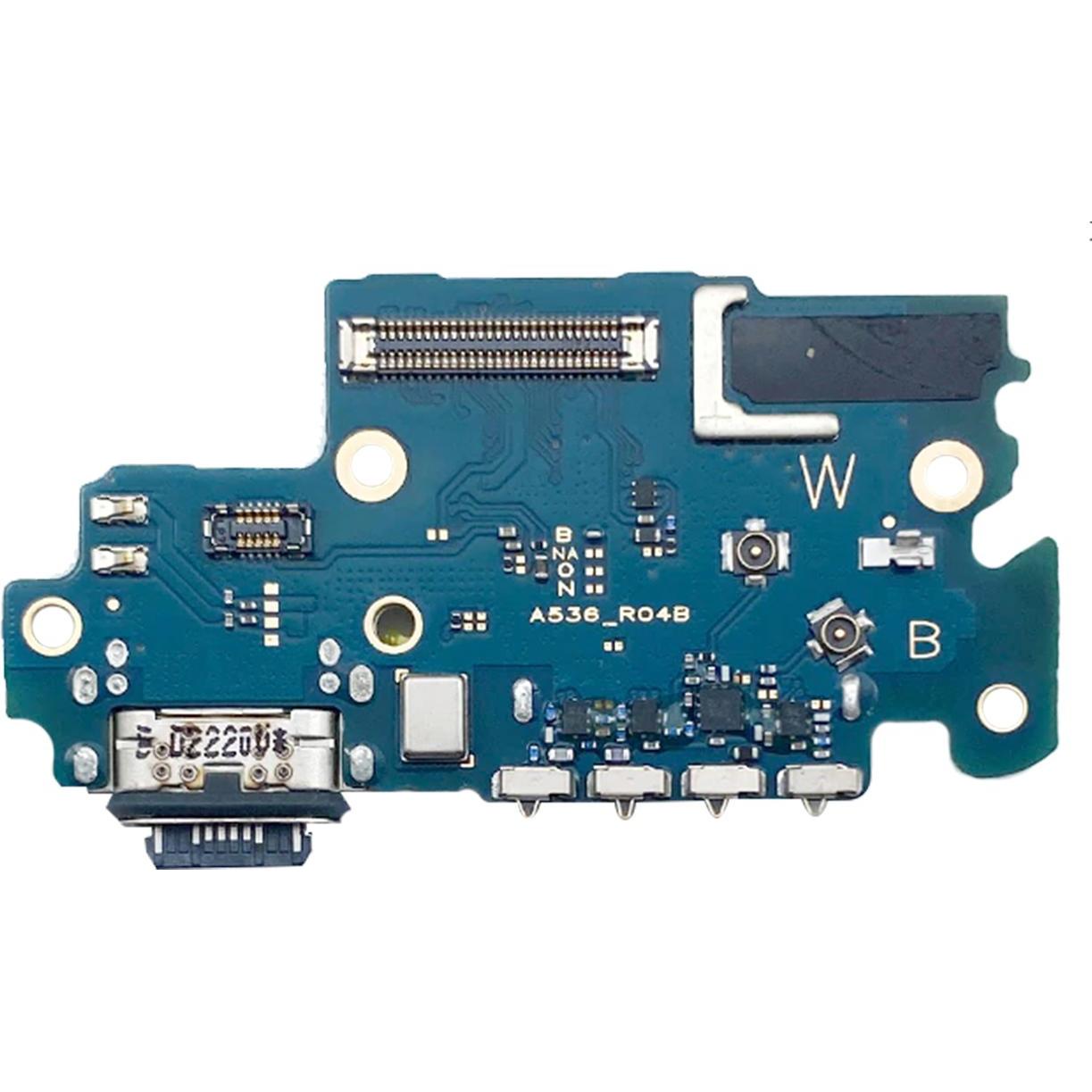 Clappio Ladebuchse Ersatzteil (Galaxy A53 5G), Mobilgerät Ersatzteile, Schwarz