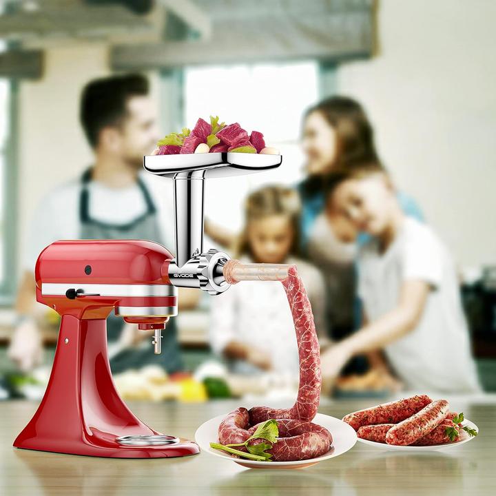 Actual product image Gvode Fleischwolf-Aufsatz für KitchenAid