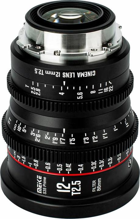 Immagine prodotto Meike 12mm T2.5 Super 35 Prime Cinema Lens PL Mount (L-mount)
