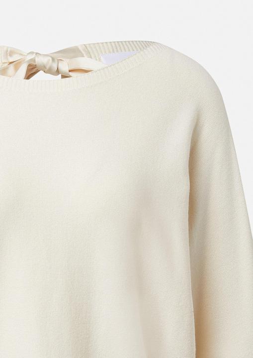 Produktbild Comma Strickpullover Strickpullover mit U-Boot-Ausschnitt und 3/4-Fledermausärmeln (40)