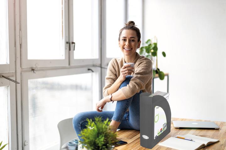 Produktbild Q-Connect Stehsammler opak (A4, C4)