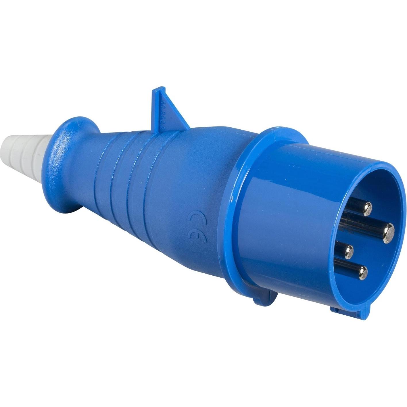 Schneider Electric, Netzstecker + Netzkupplung, SE 83901 Phasenwender Stecker Ip44 16A 230V 4P (CEE 7/4)