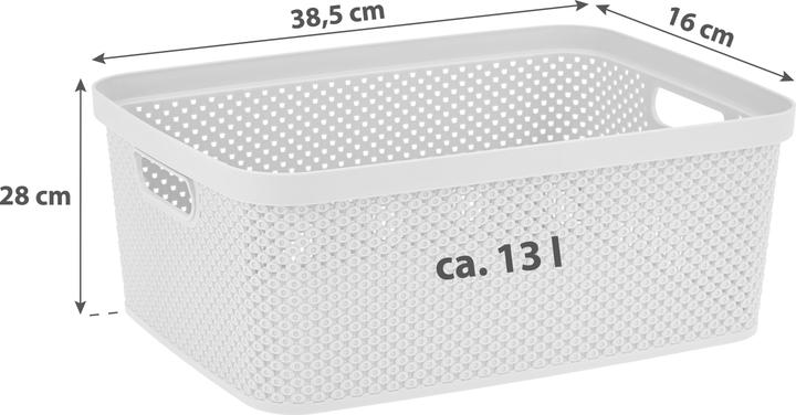 Actual product image Luca Bessoni Diamond storage basket (18 cm)