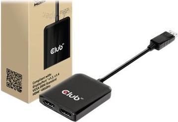 Produktbild Club 3D Club3D Multi Streaming Transport Hub 1xDP->2xHDMI (HDMI, 20 cm)
