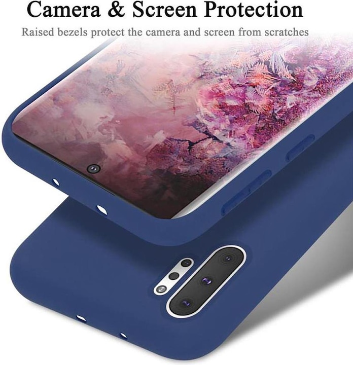 Actual product image Cadorabo TPU Liquid Silicone Case Cover (Samsung Galaxy Note 10 Plus, Samsung Galaxy Note 10 Pro)