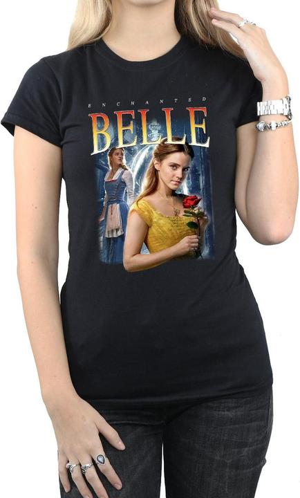 Immagine prodotto Disney Beauty And The Beast Belle Montage Maglietta Donna (XL)