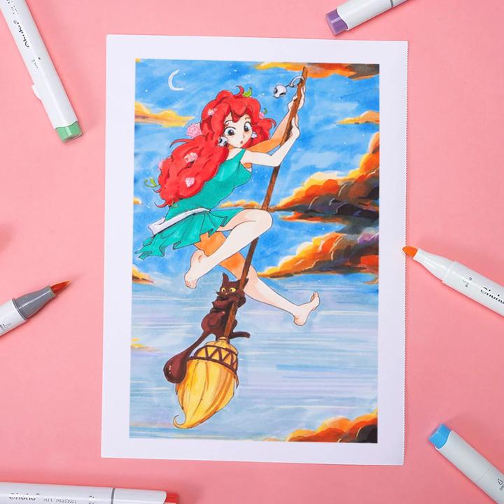 Actual product image Ohuhu Honolulu art marker