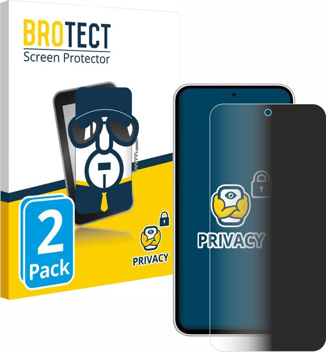 Actual product image BROTECT Anti-spy privacy film Blue light protection film (2 Piece, Samsung Galaxy S23 FE)
