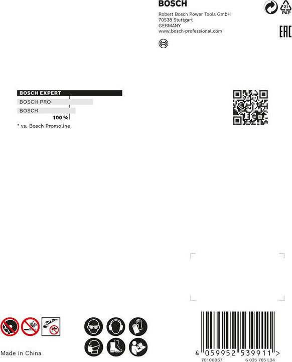 Productafbeelding Bosch Professional Zubehör Expert HardCeramic X-LOCK diamantdoorslijpschijven, 85x 22,23 x 1,6 x 7 mm