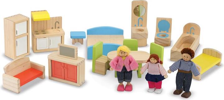 Image du produit Melissa & Doug maison de poupée