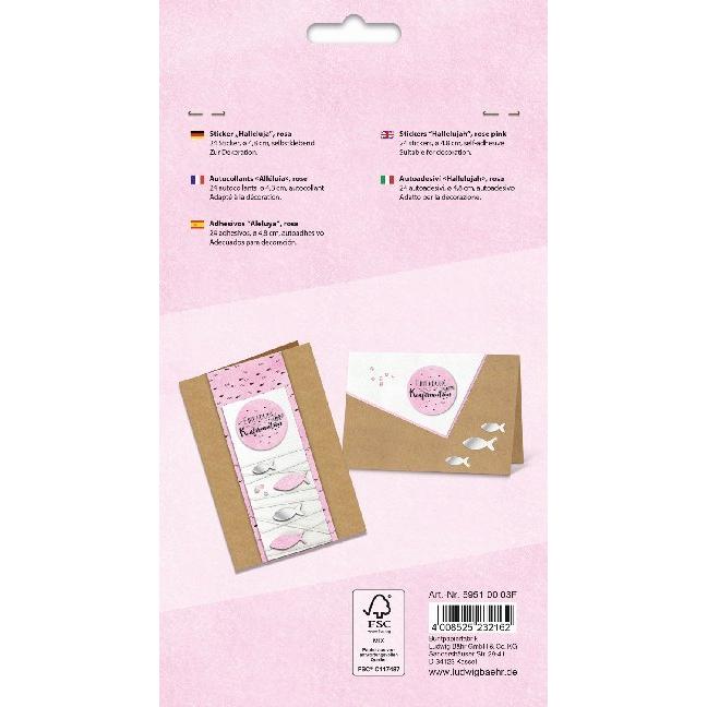 Thumbnail - Ursus, Sticker, Sticker.Konfirma.rosa.5951-00-03F