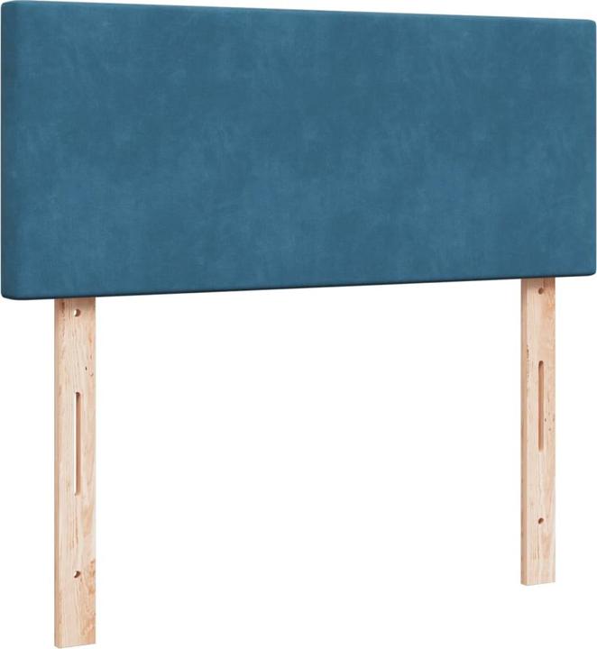 Immagine prodotto vidaXL Bo x letto a molle con materasso 120 x 190 cm in velluto (120 x 190 cm)