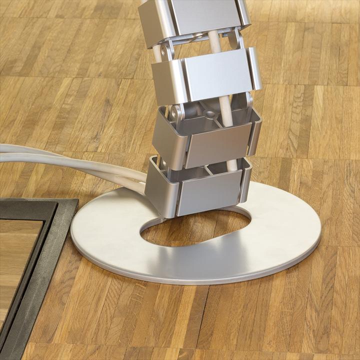 Actual product image LogiLink Flexible cable duct for the desk, 800 x 68 mm (18 G (Duct, 2.80 cm)