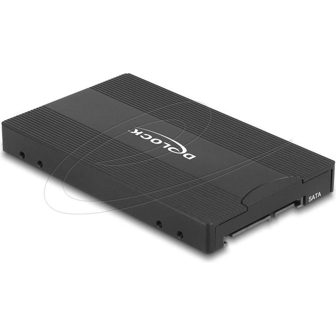 Delock Konverter M.2 Key M NVMe SSD zu U.2 oder M.2 Key B SATA SSD zu SATA - wer, Accessori per dischi rigidi