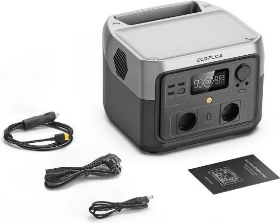 Produktbild EcoFlow River 2 Max Powerstation mit 110W Solarpanel