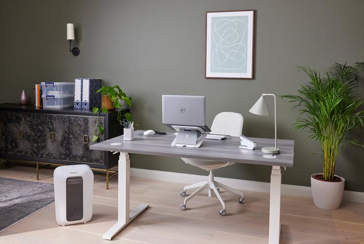 Produktbild Fellowes Aktenvernichter LX70 weiss (Partikelschnitt)