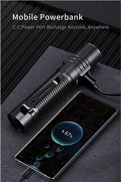 Produktbild Klarus G15 V2, LED Taschenlampe 4200 Lumen (inkl. Akku) (12 cm, 4200 lm)