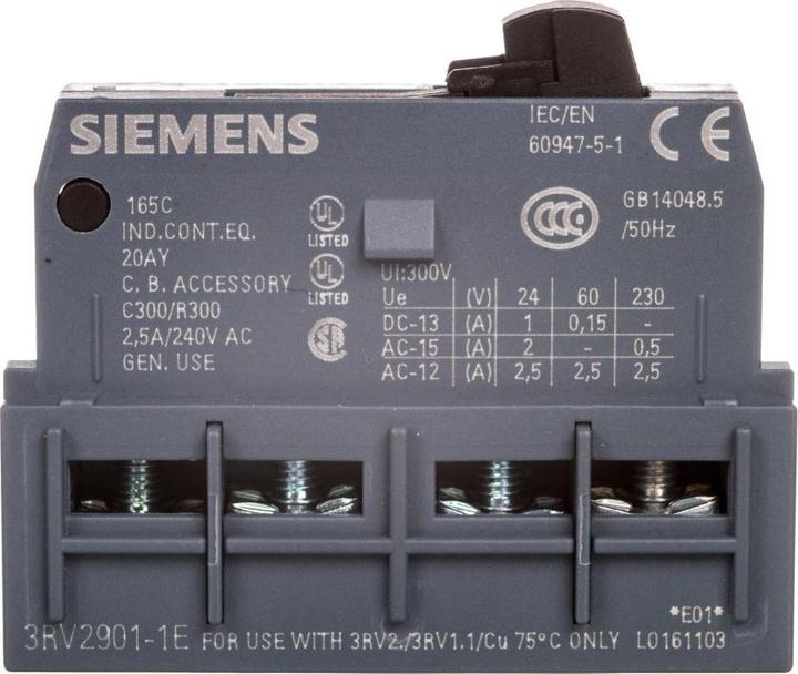 Produktbild Siemens Hilfsschalter querliegend 1S 1Ö