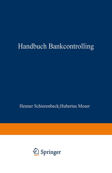 Produktbild Handbuch Bankcontrolling (Deutsch, Henner Schierenbeck, Hubertus Moser, 2014)