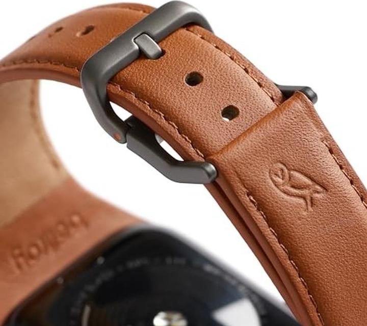 Image du produit Bellroy Classic Leder Armband für Apple Watch, Braun, 44mm, 45mm, 42mm (Series 1/2/3), 49mm, 46mm, TCWB-TER (42 mm, 44 mm, 45 mm, 46 mm, 49 mm, Cuir)