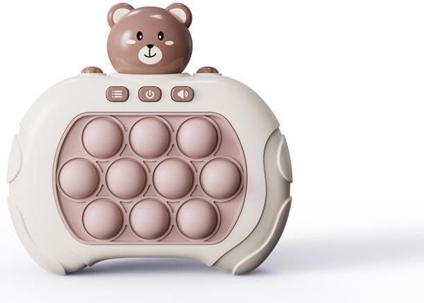 Actual product image OEM Teddy Bear Arcade Game (Pop It) BROWN