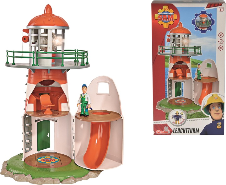 Produktbild Simba Feuerwehrmann Sam Leuchtturm Spielset