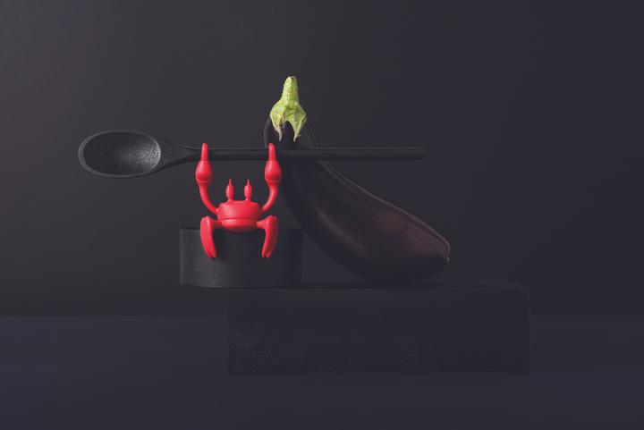 Actual product image Ototo Spoon holder & Steam Releaser - Red (OT905)