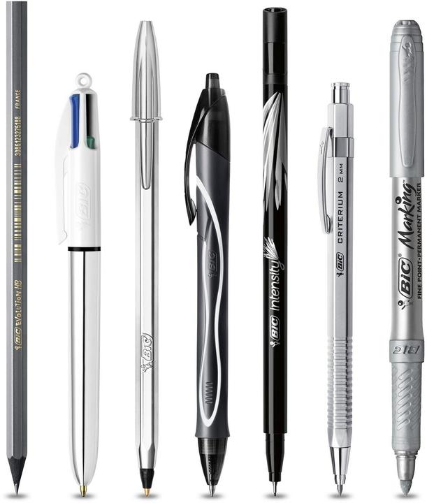 Produktbild Bic SILVER KIT - Schreibset (Silver, 3 x)