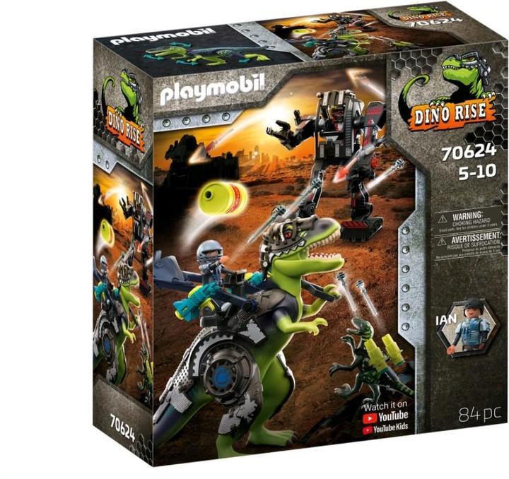 Produktbild Playmobil T-Rex: Gefecht der Giganten (70624, Playmobil Dinos)
