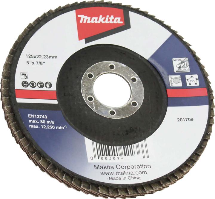 Produktbild Makita FLAPDISC ECONOMY TYPE 125MM A80 (A80)