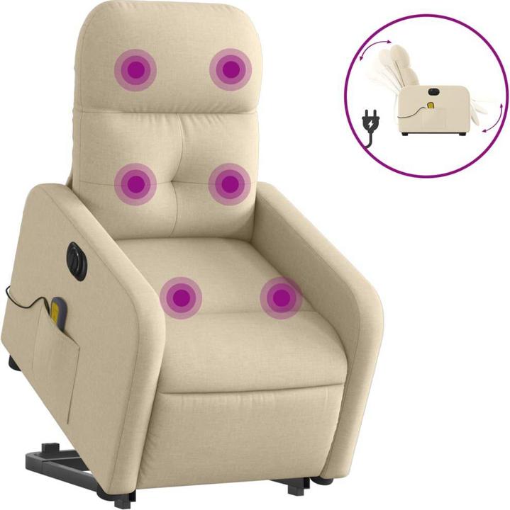 Image du produit vidaXL Massagesessel mit Aufstehhilfe